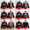 Washington Hokey Başkenti 8 Alex Ovechkin Forma Ters Retro 19 Nicklas Backstrom 43 Tom Wilson 77 TJ Oshie 92 Evgeny Kuznetsov 74 John C 7249 2067 1743