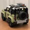 Blocs 2023MOC SuperCar Land Riover Defender Guardian blocs de construction de véhicule tout-terrain modèle technique 42110 jouets briques pour cadeaux 240120