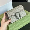 Mini-Geldbörse für Damen und Herren, Designer-Tasche, Ophidia-Handtasche, Canvas-Tragetasche, Luxurys-Kette, Umhängetaschen, Spiegelqualität, klassische Klappe, Leder-Clutch-Umschlag, kleine Umhängetasche