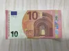 Kopiera pengar faktiska 1: 2 storlek spel kontant roll spela prop film gör falska banknoter dallor euro gbp ljkls