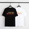Designer de roupas moda camiseta lavar água velha hip hop rua tendência masculina e feminina de manga curta camiseta 589