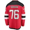 Hockey New Jack Hughes Jersey Jesper Bratt Tyler Toffoli Dougie Hamilton Timo Meier Jonas Siegenthaler Erik Haula John Marino Devils 3985 2549