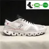 على حذاء على أحذية الجري الجديدة X Designer Sneakers Triple Black White Ash Sploy Gray Aloe Storm Red Red Men Red Orange Low Fashion Mens Womens Sports Trainer