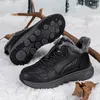 Stivali Scarpe Invernali Uomo Outdoor Peluche Caldo Alto Neve Moda Uomo Sneakers Piattaforma Casual Cotone Maschile