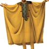 Ropa étnica Hombres casuales Ropa africana Top Robes y pantalones Conjuntos Bazin Riche Diseño Dashiki 2 piezas WYN712