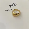 Luxurys designer fashion luxury men's and women's 18k gold brand rings couples high quality jewelry personalized simple holiday gifts