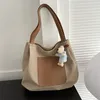 Sacos da noite Canvas Mulheres Bolsa de Ombro Feminino Estudante Tote Shopper 2024 Grande Moda Bookbag Algodão Oxford Pano Mulher Japonesa Bolsa