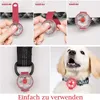 Dog Tag Accessoires USB Opladen Huisdier Lichtgevende Anti-verloren Hanger Benodigdheden Nachtveiligheid Knipperende Glow Light Tags