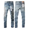 Paarse jeans Denim broek Heren jeans Designer Jean Heren zwarte broek High-end kwaliteit Recht ontwerp Retro Street chic Casual joggingbroek Ontwerpers Joggers 28-40