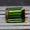 Diamantes soltos pedra preciosa 9.95ct turmalina verde formato de travesseiro 12.92x9.60x8.28mm brinco pingente de anel personalizado privado pedra principal natural