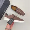 2024New Designer Dress Shoes Mens Zegna Lace-Up Business Social Wedding Party Quality Cuir Lightweight Chunky Sneakers Formers Formaux