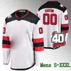 Niestandardowy New Jersey''Devils''timo Meier Jersey Jack Hughes Nico Hischier Jesper Boqvist Kevin Bahl Kenzie Blackwood ondrej Palat Tomas Tata 222 1791