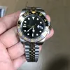 2023 Novos homens assistem movimentos mecânicos automáticos azuis súcego de cerâmica preto Sapphire Jubileu Bracelete Relógios Man Wristwatches