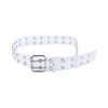 Belts Party Colorful Trousers Jeans For Women Two Row Midjeband PVC Clear Belt Punk midjeband