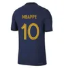 2023 FranC Club Volledige Sets Franse Jersey Voetbalshirts GIROUD MBAPPE GRIEZMANN SALIBA PAVARD KANTE Maillot De Foot Equipe Maillots Kids Kit Dames Heren Voetbalshirt