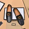Designerskor män loafers blå orange moccasins italienska skor lyxiga män klänning skor original manlig kontorsfest bröllop drive skor storlek 38-46