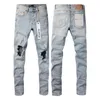 Jeans violets Pantalons en denim Jeans pour hommes Designer Jean Hommes Noir Qualité haut de gamme Design droit Rétro Streetwear Pantalon de survêtement décontracté Designers Taille 28-40 935312973