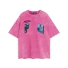 デザイナーPAメンズTシャツ女性TシャツショートデザイナーパームパームTシャツフェードフェード夏ファッションブランドアングルティープリントラグジュアリーブランドトップトップス衣類サイズXS-XL-8