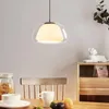 Современный стеклянный блеск подвесной светильник для гостиной, столовой, спальни, прикроватная подвесная лампа, желейный дизайн, потолочная люстра