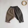 Broek Mode Baby Jongen Meisje Katoenen Broek Baby Peuter Kind Lente/Herfst Kinderen Casual ABColor Blok Los 1-7Y