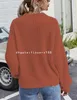 Women's Sweaters 2024 New Women's Crew Collar Sweater Cable Knit Long Sleeve Sweater Pullover