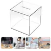 Transparent Piggy Bank Compact Saving Pot Kidcraft Playsets Donation Box Daily Use Coin Acrylic Money Accessory Vacation 240118