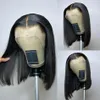 Rosabeauty 5X5 Glueless Wear To Go Straight Short Bob Wig Closure Human Hair 13X4 13X6 Lace Front Wig Pre Plucked for Women