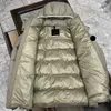 Parkas de plumón para hombre PALLARDY Diseñador Chaqueta de plumón para hombre Insignia bordada Conectores de invierno para mujer Las chaquetas acolchadas para hombre cálidas tienen tamaño NFC 1/2/3/4/5