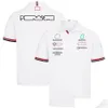 Motorcykelkläder F1 T-shirt Forma 1 Team Racing Shirts Fans Summer Casual Quick Dry Sports Short Sleeve Mens Jersey Top Drop Deliver Otnhl