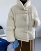 Veste en coton femme courte tendance hiver nouvelle veste à pain veste en coton