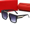 Lunettes de soleil de luxe pour hommes Femmes Lunettes de soleil Hommes Lunettes de soleil Beach Street Photo Unique Big Sunnies Plein cadre avec boîte 10J10