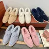 10a toppkvalitet loro klänningskor designers charms walk moccasins kvinnor pianas läder casual sko ankel loafer sneaker tazz vinter resor varma damer svart vandring stövel