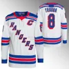 Maglia New York Mika Zibanejad Rangers Vladimir Tarasenko Jimmy Vesey Ryan Lindgren Barclay Goodrow Vincent Trocheck Filip Chytil Jacob Trou 6368 1173 7755