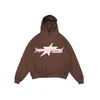 Erkek Hoodies Sweatshirtler Yeni Hip Hop Harajuku Sonbahar Kazak Erkekler ve Erkek Çift Anime Baskı Uzun Sleve Loose Çok Yönlü Külot Kazak Ins Rüzgar J240120