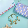 Strand Children's Educational DIY Beaded Braceletセットは、子供向けの美しい贈り物として適していますバングル3-12Y絶妙な箱