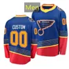 Maillots de hockey sur mesure pour hommes St. ''blues'' 25 Kyrou 89 Pavel Buchnevich 18 Robert Thomas 10 Brayden Schenn 72 Justin Faulk 20 Brandon Saad 5008 6553 7127