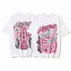 40 kleuren mannen designer t-shirts hellstars t-shirts grafische vrouwen tee gewassen straat graffiti belettering print heren tees vintage zwart loszittende plus size kleding