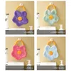 Handdoek chique design lap huishoudelijk absorberend materiaal valt niet van de bloemen handdoeken/handdoeksets koraalfleece bloem