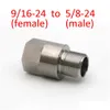Fuel Filter 9/16-24 Female To 5/8-24 Male Adapter Stainless Steel Thread Soent Trap Threads Changer Ss Screw Converter Drop Delivery Oty2N