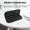 Storage Bags 29Cm Artist Paint Brush Holder Zippered Case For Oil Acrylic Watercolor Breathable Painting Kit