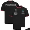 Motorcykelkläder F1 T-shirt Forma 1 Team Racing Shirts Fans Summer Casual Quick Dry Sports Short Sleeve Mens Jersey Top Drop Deliver OT3ia