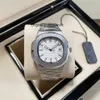 Nuovo orologio di marca di design impermeabile di alta qualità luminoso Cassa in acciaio 904l Fibbia originale Aaa Bianco Pp Wgjz