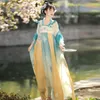 Palco desgaste vestido nacional chinês hanfu mulheres cosplay conjunto de dança trajes de fadas roupas tradicionais meninas vestidos de princesa simples