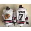 Chicago Retro Blackhawks Hockey 81 Marian Hossa Jersey 28 Steve Larmer 4 Bobby Orr 7 Chris Chelios 10 Patrick Sharp Vintage Classi 2665 5717