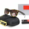 Klassische Wayfarer Eyewear RB 2140 Sonnenbrille und Justin 4165 polarisierte Sonnenbrille RB Ikone Stylish klassisch klassische Polaroid -HD -Linsen polarisierte optische Glaslinsen