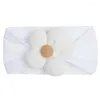 Accessoires pour cheveux, bandeau à fleurs pour bébé, Turban, bandeau élastique doux pour nouveau-né, couvre-chef Floral