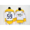 내쉬빌 포식자 하키 유니폼 9 필립 포스 버그 12 마이크 피셔 35 Pekka Rinne 59 Roman Josi 76 Pk Subban Jersey 92 Ryan Johansen 9452 1883 5243