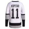 カスタムlos''angeles'kings''hockey Jersey kopitar kevin fiala adrian kempe viktor arvidsson blake lizotte doughty sean durzi phillip da 6152