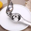 Stainless Steel Lemon Squeezer Heavy Duty Hand Press Juicer for Small Oranges Lemons Lime Home Kitchen Vegetable Tools LL