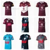 야외 Tshirts Harvey Norman QLD Maroons 2024 Rugby Jersey Australia Queensland Origin NSW Blues Home Training Shirt 6280